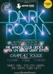 Dark Room UV Party / Chapeau Rouge Prague