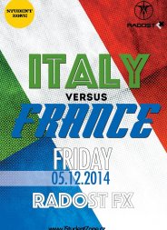 France vs Italy / Radost FX Prague