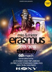 Miss & Mr. Erasmus 2013/14 / Roxy Prague