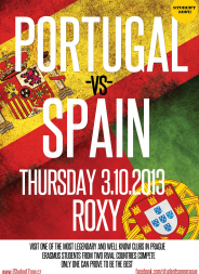 Spain vs Portugal / Roxy Praha