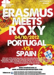 Portugal vs Spain @ Roxy / Roxy Praha