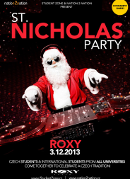 ST. NICHOLAS PARTY 3.12. / Roxy Praha