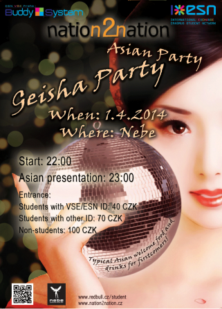 Nation2Nation - GEISHA PARTY / Nebe Prague