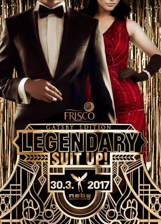 SUIT UP Party-Gatsby edition / Nebe Prague