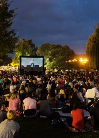 Letní kino Žluté lázne / Žluté lázně Praha